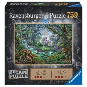 Ravensburger Escape Puzzle enhjørning