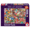 Puslespill vintage board games Shelly Davies 1000 brikker