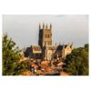 Grafika puslespill med motiv av Worcester Cathedral