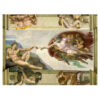 Grafika puslespill med motiv av Michelangelos Skapelsen av Adam