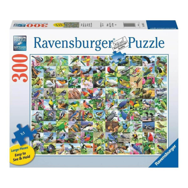 Ravensburger Puslespill av 99 vakre fugler