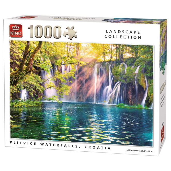 King Puzzle Plitvice Waterfalls Croatia