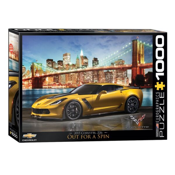 Corvette Chevrolet bil puslespill fra Art Puzzle