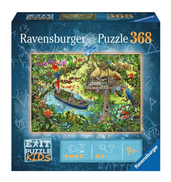 Ravensburger Exit Escape Jungelekspedisjonen puslespill for barn