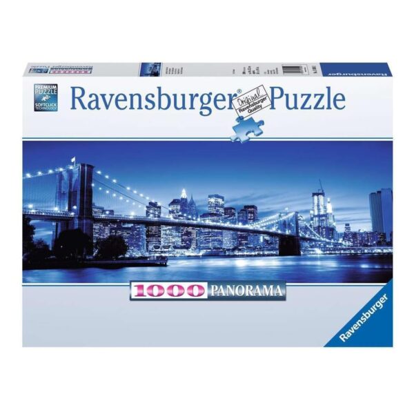 Puslespill fra Ravensburger med motiv av New York