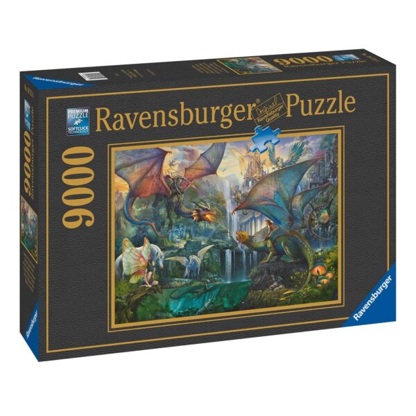 Ravensburger Dragenes rike puslespill med 9000 brikker