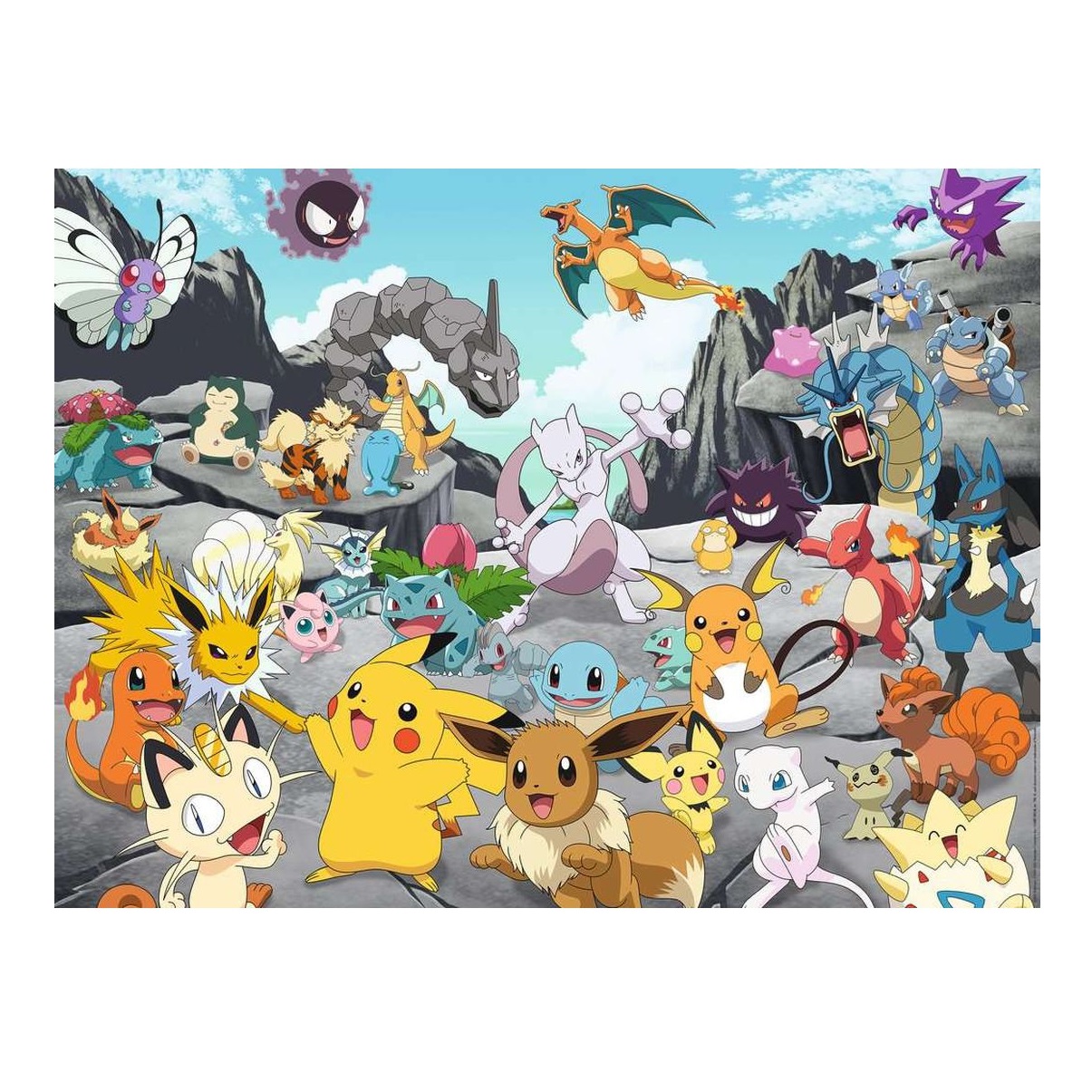 Ravensburger pokemon puslespill 1500 brikker